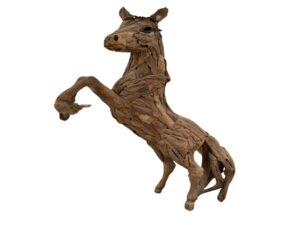 DF-BB-KK128-featured-1 Driftwood Style Horse - Rearing