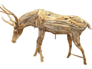 DF-BB-KK130-featured Driftwood Style Stag - Grazing