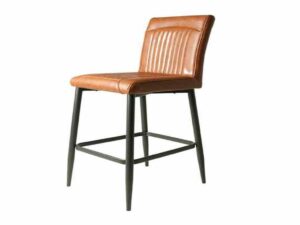 Lancia Barstool Vegan Leather Tan SET OF 2