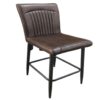Lancia Barstool Vegan Leather Chestnut SET OF 2