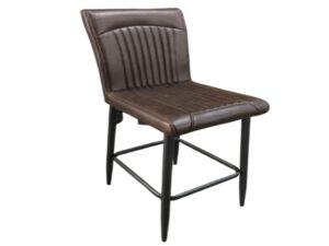 Lancia Barstool Vegan Leather Chestnut SET OF 2