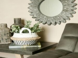 DF-BB-LAW129-featured Round Daisy Mirror Blackwash