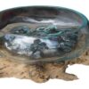 Blown Glass Fruit Bowl