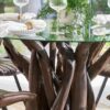 DF-BB-LAW153-C-featured-1 Leila Round Dining Table 130cm CHOCOLATE