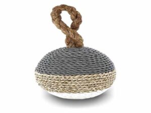 DF-BB-LAW159-featured Basketweave Ball Doorstop Tricolour
