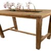 Teak Bar Table with chiller