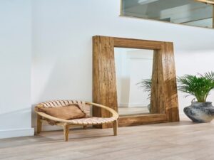 Rustic Monumental Mirror