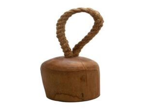 Natural Teak Root Door Stopper