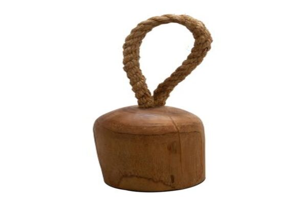 Natural Teak Root Door Stopper