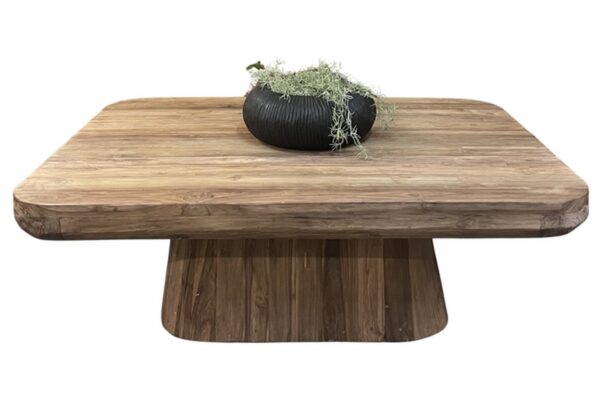 Rustic Mammoth Rectangular Coffee Table