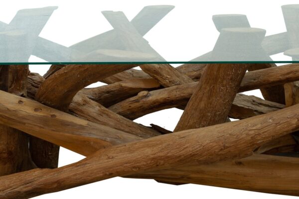 Leila Branchwood Rectangular Coffee Table