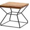 Natural Teak Root X String Stool