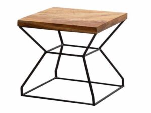 Natural Teak Root X String Stool