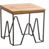 Natural Teak Root W String Stool