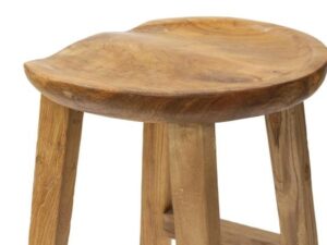 Teak Root Bar Stool