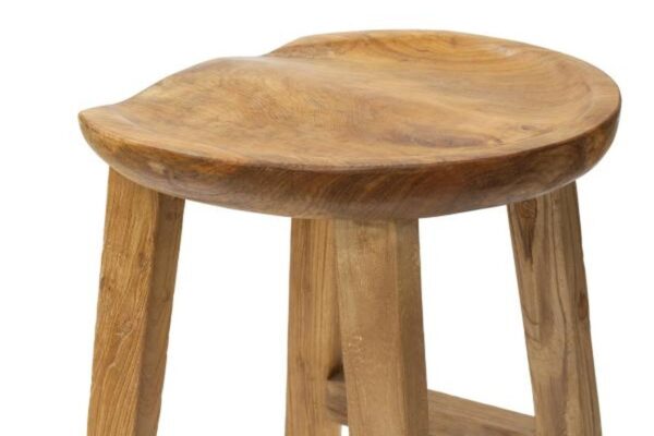 Teak Root Bar Stool