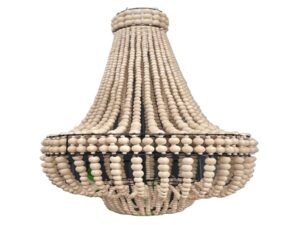 Lions Mane Bead Chandelier