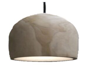 DF-BB-LIG05-N-featured Teak Dome Lampshade - Natural