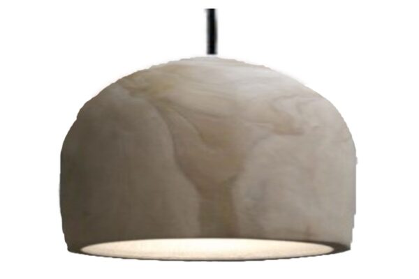 DF-BB-LIG05-N-featured Teak Dome Lampshade - Natural