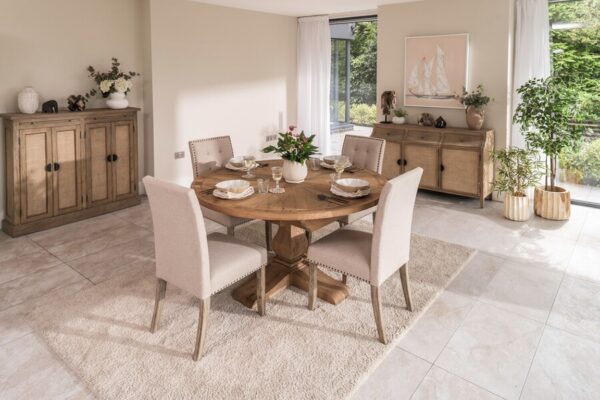 Lincoln Dining Chair - Cashmere Beige - SET OF 2