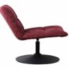 Mantis Swivel Chair - Chenille Berry