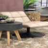 Mantis Swivel Chair - Moleskin Oyster