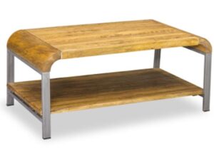 Mango Lounge Coffee Table with Gunmetal Legs