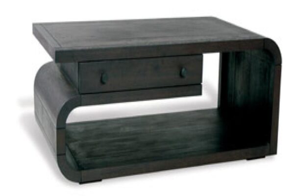 Oak Lounge Medium Coffee Table W/Drw Chocko 105 x 55