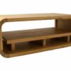 Lounge Oak Living Coffee Table With Shelf