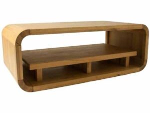 Lounge Oak Living Coffee Table With Shelf