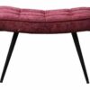 Pinto Footstool - Chenille Berry