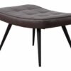 Pinto Footstool - Moleskin Mussel