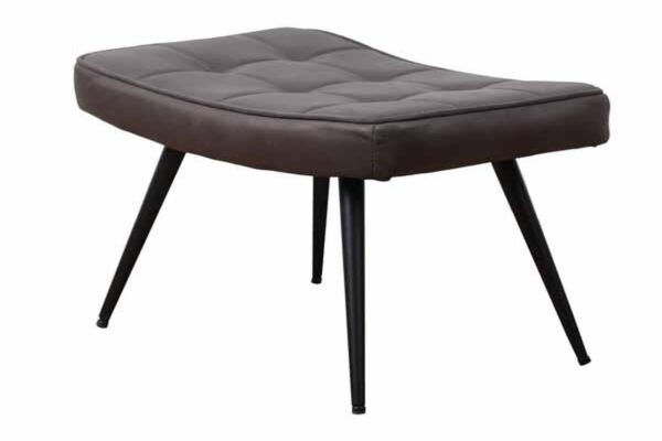 Pinto Footstool - Moleskin Mussel