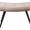 Pinto Footstool - Moleskin Oyster