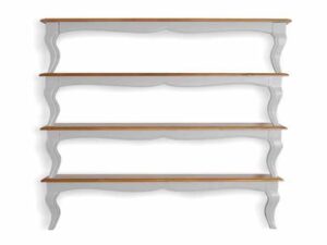 Painted Provence Table Bookshelf French Grey