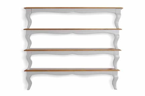 DF-BB-PP248A-featured Painted Provence Table Bookshelf French Grey