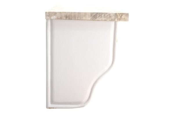 Cottonwood Hall Rack / Hat Shelf Antique White