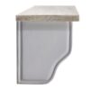 Cottonwood Hall Rack / Hat Shelf French Grey