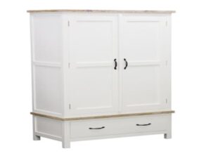 Cottonwood Double Wardrobe Antique White