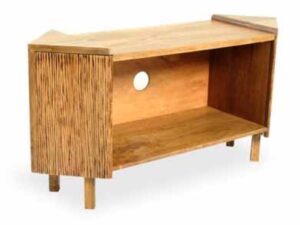 Ripple Corner TV Unit 2 Doors