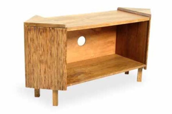 Ripple Corner TV Unit 2 Doors