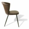 Shelby Dining Chair Vegan Leather Chestnut SET OF 2