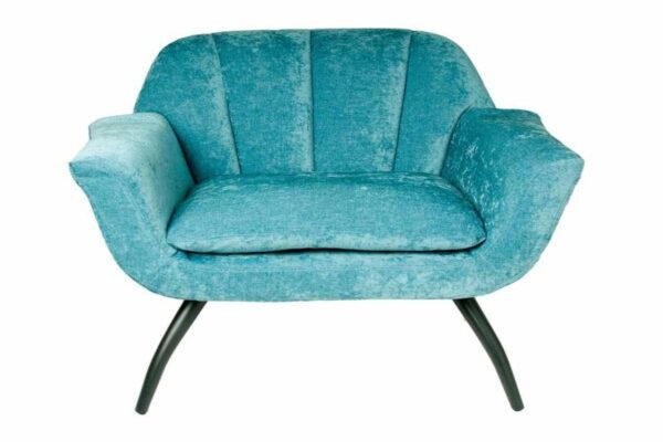 Shelby Cocktail Chair - Chenille Ocean