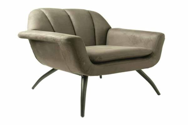 Shelby Cocktail Chair - Moleskin Mussel