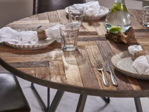 Skiff Round Dining Table