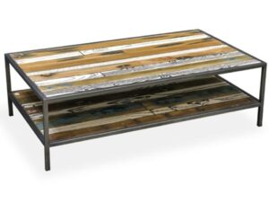 Titanic Evolve Coffee Table w shelf 120x70 White
