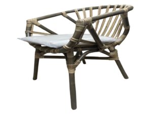 Torquay Dining Chair with Cushion - Kubu Grey