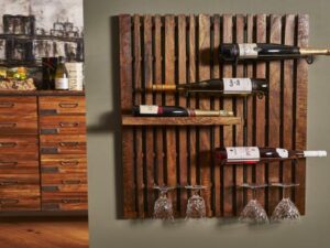 Versatile Hanging Wine Rack