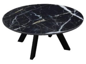 DF-BB-VOY82-BM-featured Round Dining Table 110cm - Black Marble Print