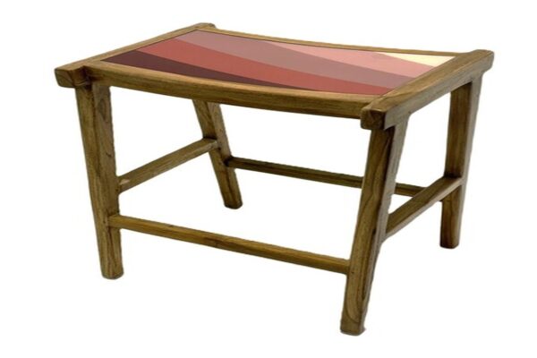 Counter Stool - Pink Hues